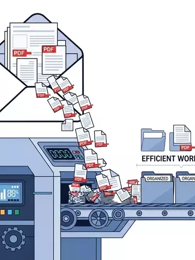 Efficient Methods for Batch Converting Email Attachment PDFs