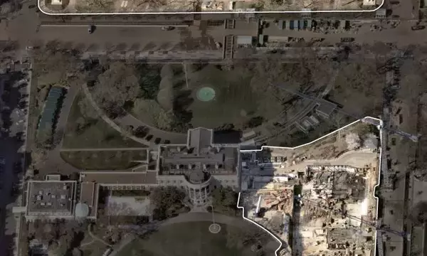 Controversial White House Fountain Renovation Under Trump Administration