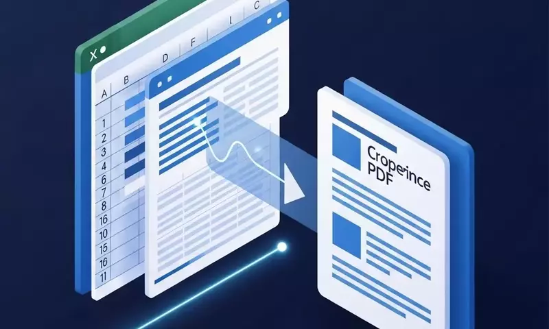 How to Convert Complex Excel Sheets to PDF Reports in One Click?