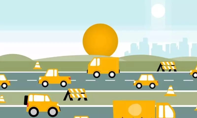 Stauprognose: Verkehrsdichte am Osterferienende