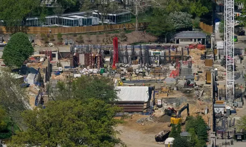 Appeals Court Allows White House Ballroom Construction to Temporarily Continue