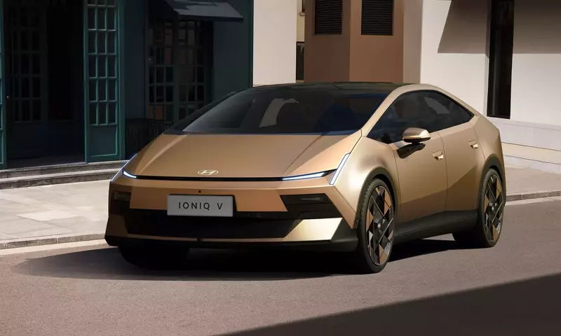 Hyundai Introduces Ioniq V Electric Sedan for Chinese Market